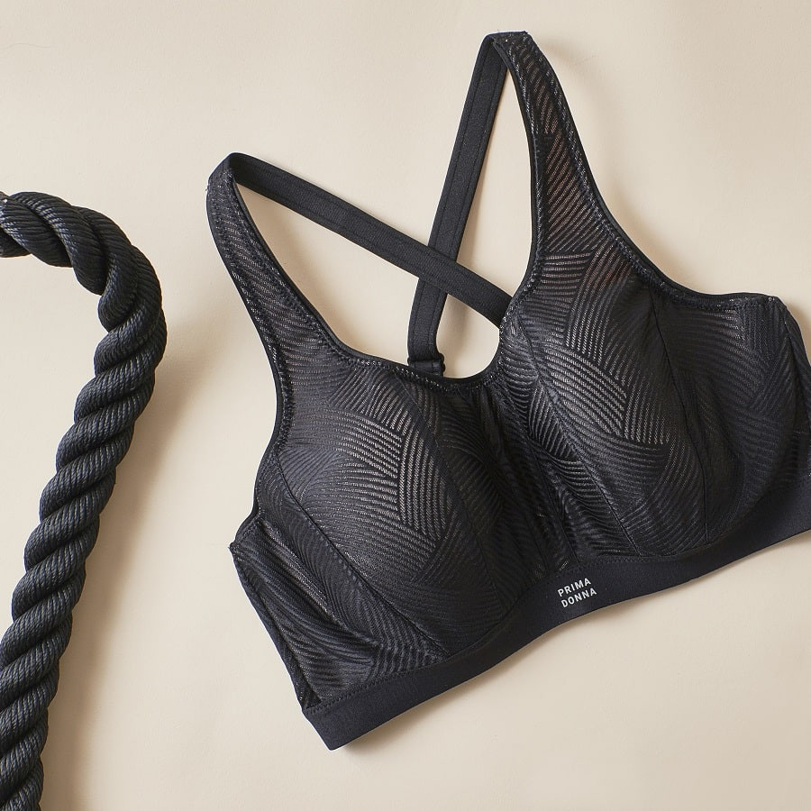sports bra, low support, non wired, removable padded, incline, dorina.  limited edition.