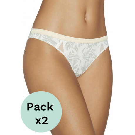 PACKX2 TANGA BRIEFS, YSABEL MORA. LIMITED EDITION.
