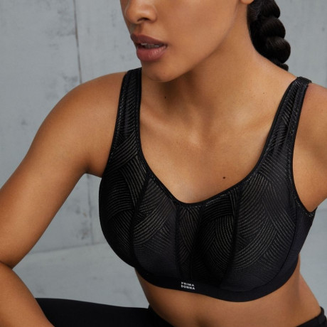 SPORTS BRA, MAXIMUM SUPPORT, UNDERWIRED, PADDED, THE GAME, PRIMADONNA SPORT.