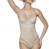 BODY CONTROL SILUETA PERFECTA, CON AROS Y RELLENO FINO, MODELO VIOLETA, SELENE.