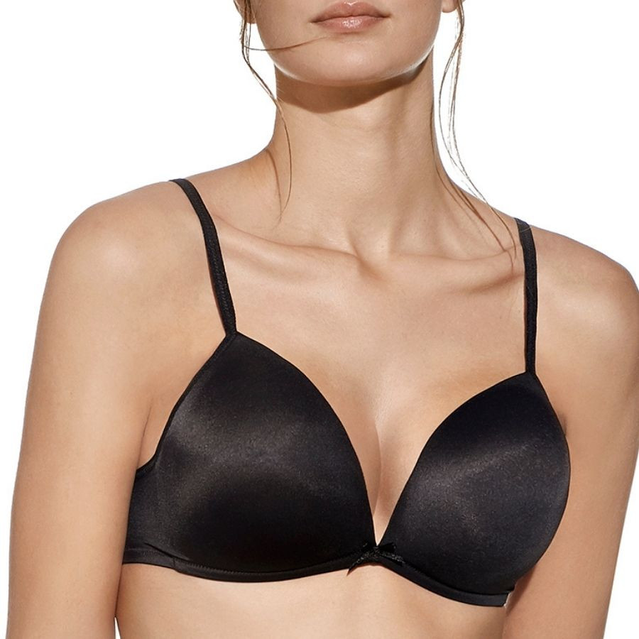 FULL CUP BRA, NON WIRED, NON PADDED, COTON D'ARUM, SANS COMPLEXE.