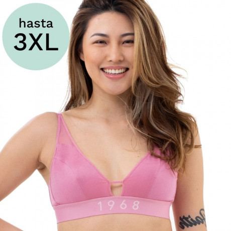 SUJETADOR ESTILO BRALETTE, SUPER ESCOTADO, SIN RELLENO, SIN AROS, MODELO RADIATE, DORINA. LIMITED EDITION 2