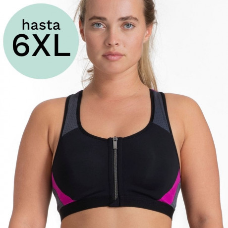 SPORTS BRA, MAXIMUM SUPPORT, NON WIRED, NON PADDED, HARLEM, DORINA. LIMITED EDITION.