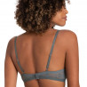 SUJETADOR BRALETTE ENCAJE FLORES, CON AROS Y RELLENO FINO, MODELO UNITY, DORINA. LIMITED EDITION.
