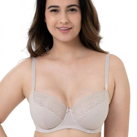 PACKX2 FULL CUP BRA, UNDERWIRED, NON PADDED, SAVANNA, DORINA. LIMITED EDITION. 2