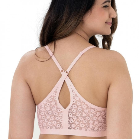 seamless bandeau, non wired, removable padded, ysabel mora
