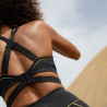 SPORTS BRA, MEDIUM SUPPORT, NON WIRED, NON PADDED, BELLAGIO, DORINA. LIMITED EDITION.
