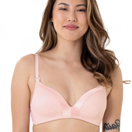 sujetador de lactancia sin aros y relleno, quartz de dorina. 2