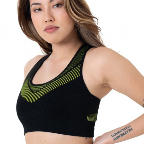 SPORTS BRA, MEDIUM SUPPORT, NON WIRED, PADDED, REFLECT, DORINA. LIMITED EDITION.