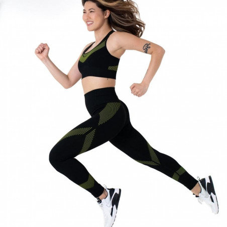 SPORTS BRA, MEDIUM SUPPORT, NON WIRED, PADDED, REFLECT, DORINA. LIMITED EDITION.