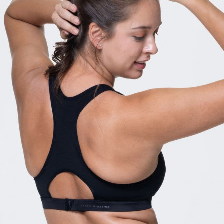 SPORTS BRA, MEDIUM SUPPORT, NON WIRED, PADDED, MADEIRA, DORINA. LIMITED EDITION.