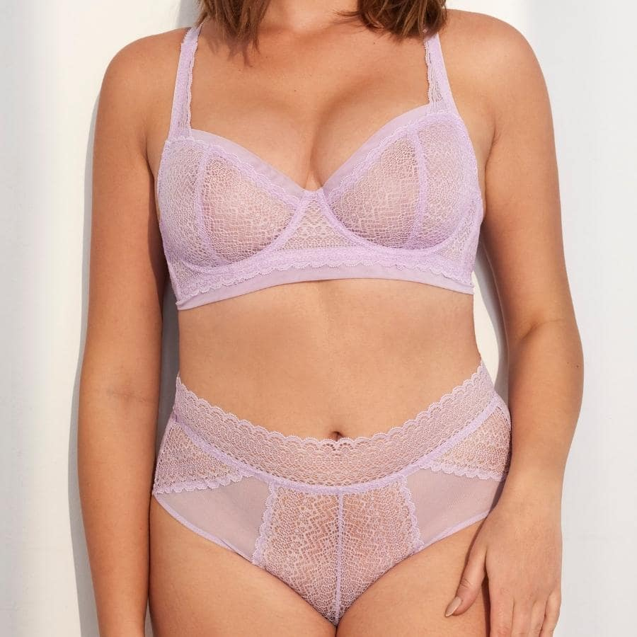 minimizer bralette, non wired, non padded, east end, primadonna
