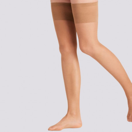 PACKX2 GARTER PANTYHOSE, 17 DEN, YSABEL MORA.