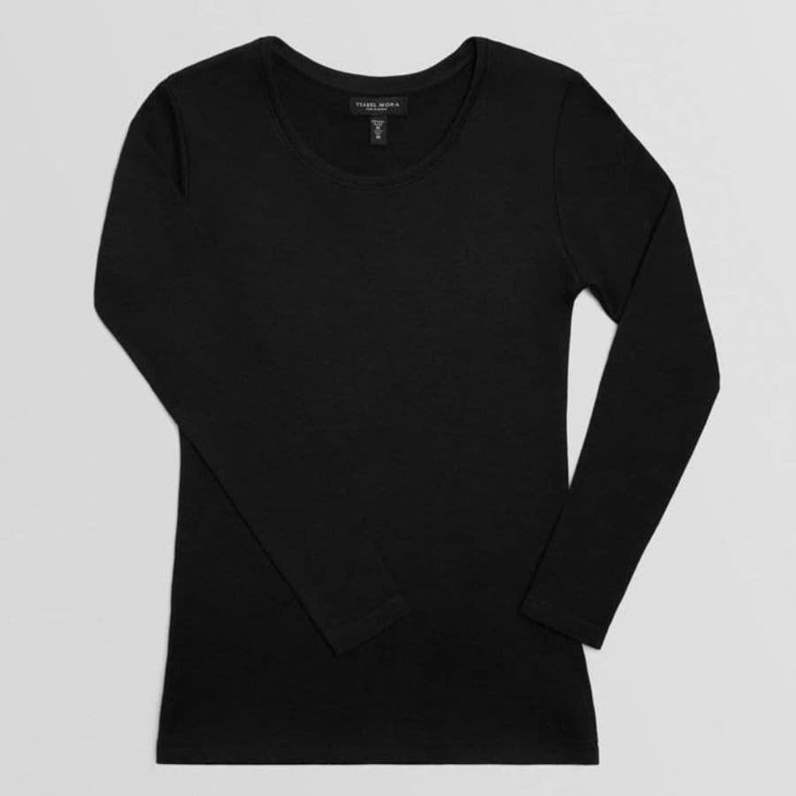 Camiseta interior mujer algodón manga larga mod. Zen
