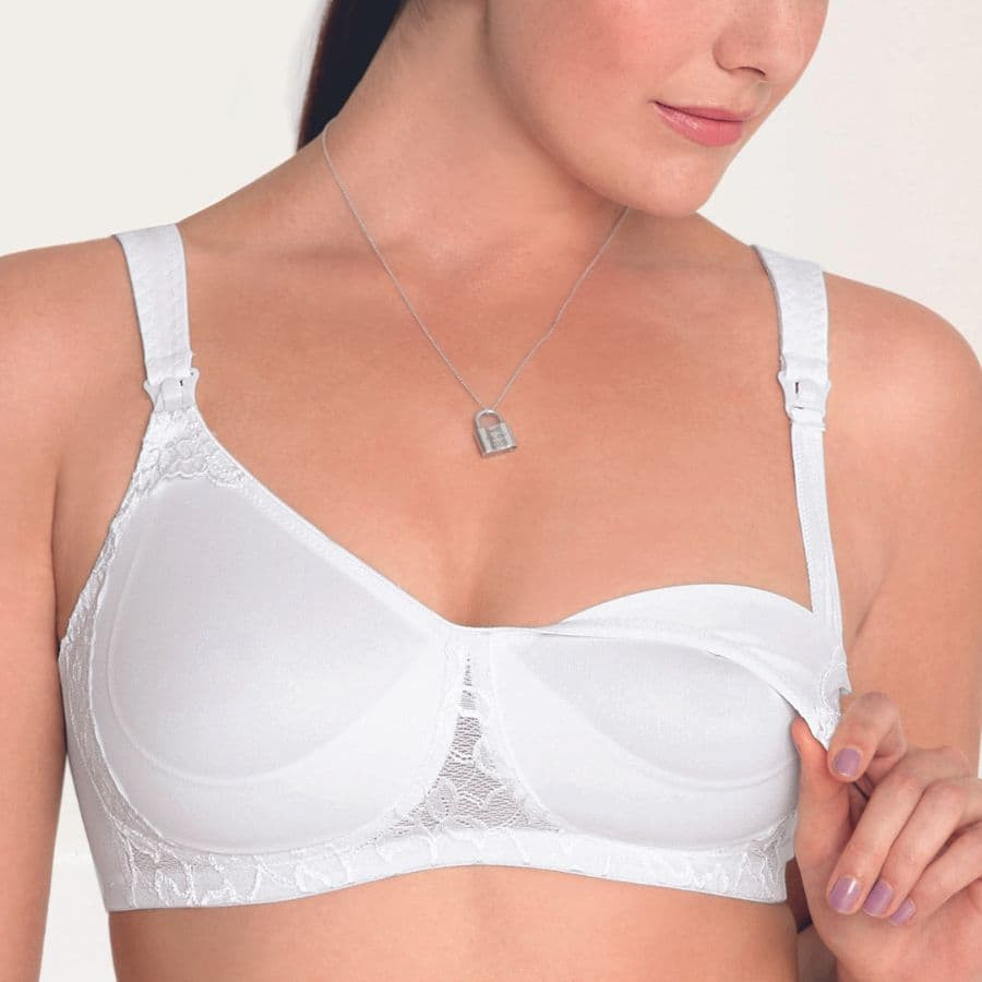nursing bra, non wired, removable padded, promise. limited edition.