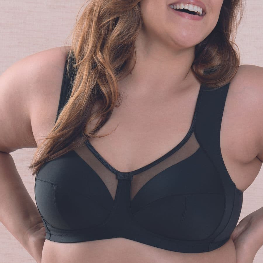 extra comfortable minimizer bra, non wired, non padded, clara, anita.