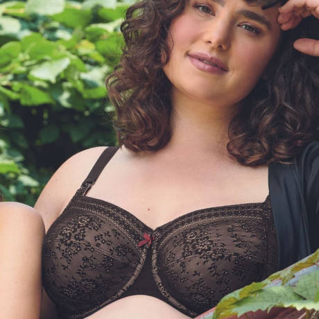 sujetador lactancia de encaje con aros, fleur de anita. 2