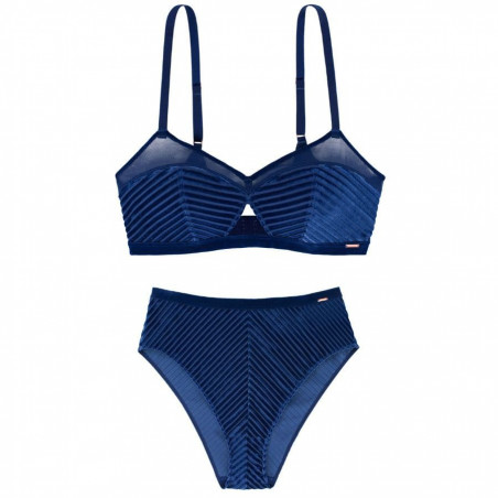 ¡CONJUNTAZO ESPECIAL NAVIDAD! SUJETADOR ESTILO BRALETTE, SIN AROS Y SIN RELLENO, COLECCIÓN RAYE, DORINA. LIMITED EDITION.