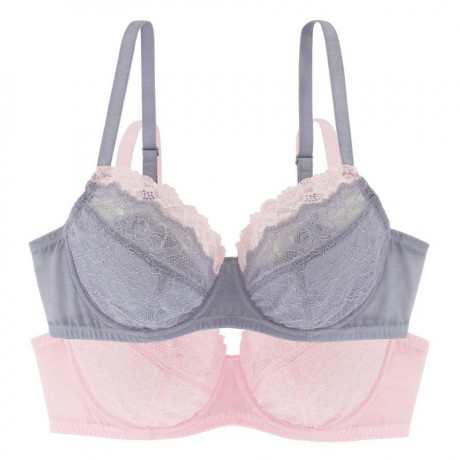 PACKX2 FULL CUP BRA, UNDERWIRED, NON PADDED, VENUS, DORINA. LIMITED EDITION.