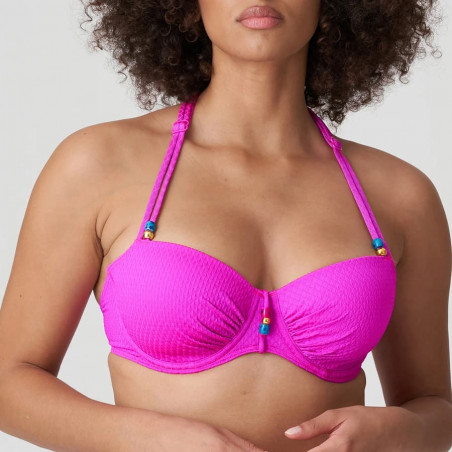 COPA BIKINI REDUCTORA BALCONET, CON AROS, RELLENO FINO, NARTA, PRIMADONNA SWIM. VERANO 2023.
