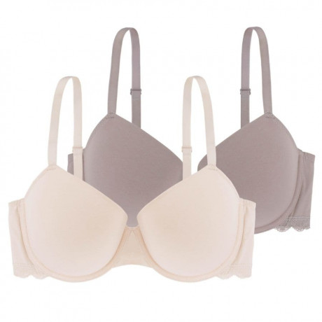 PACKX2 SUJETADORES GRAN CAPACIDAD, AROS Y RELLENO FINO, CALI, DORINA. LIMITED EDITION.