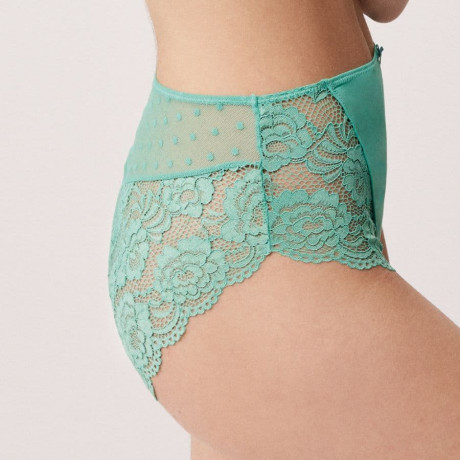 high waisted brief lace, ysabel mora. 2