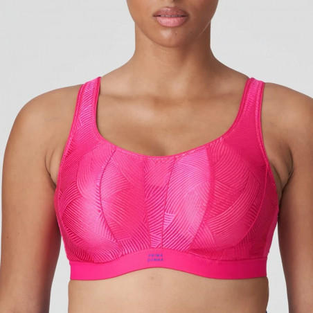 SPORTS BRA, MAXIMUM SUPPORT, UNDERWIRED, NON PADDED, THE GAME, PRIMADONNA SPORT. LIMITED EDITION.