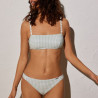 BANDEAU BIKINI TOP + BIKINI BRIEFS, YSABEL MORA. LIMITED EDITION.
