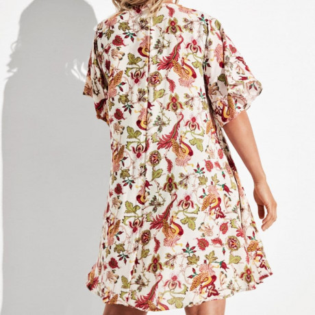 KAFTAN DE PLAYA ESTAMPADO, GISELA. LIMITED EDITION.