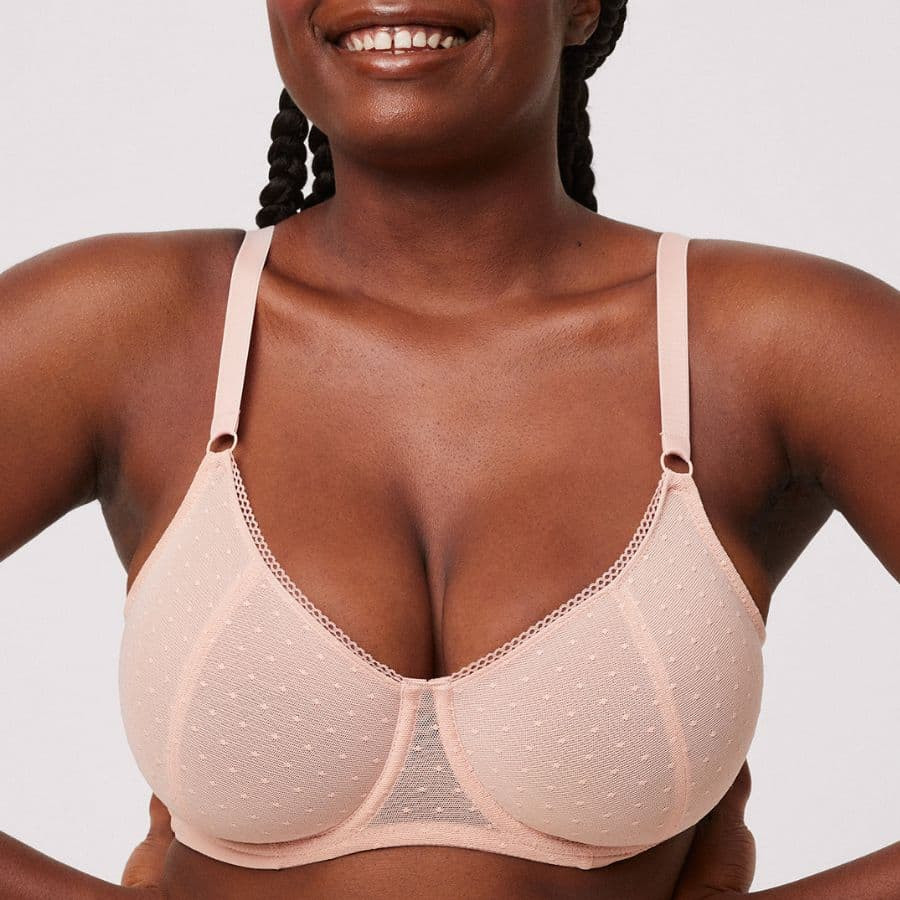 Minimizer bra, underwired, non padded, ysabel mora.