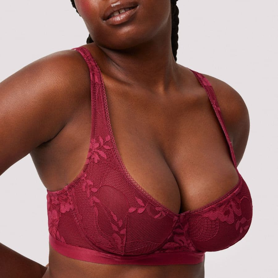 Full cup bra, underwired, non padded, ysabel mora.