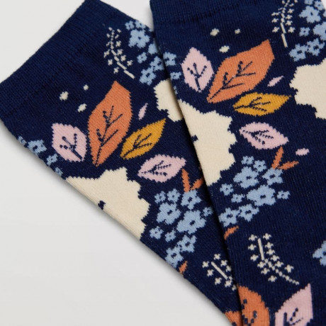 Calcetines estampado otoñal, ysabel mora. 2
