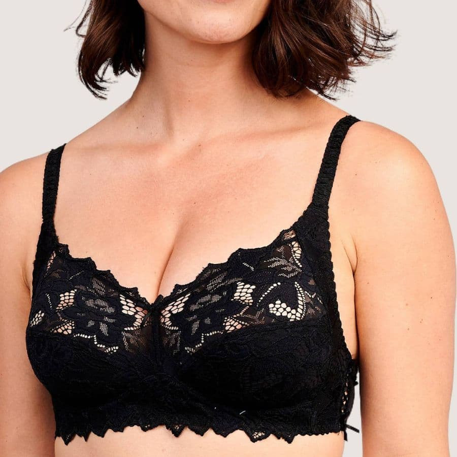 FULL CUP BRA, NON WIRED, NON PADDED, COTON D'ARUM. SANS COMPLEXE.