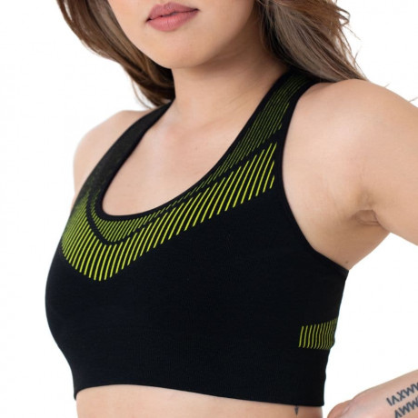 sports bra, medium support, non wired, padded, reflect,...