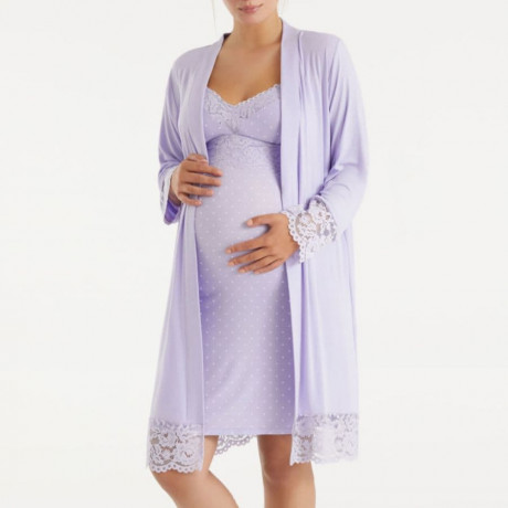 pregnancy and nursing dressing gown, promise. limited...