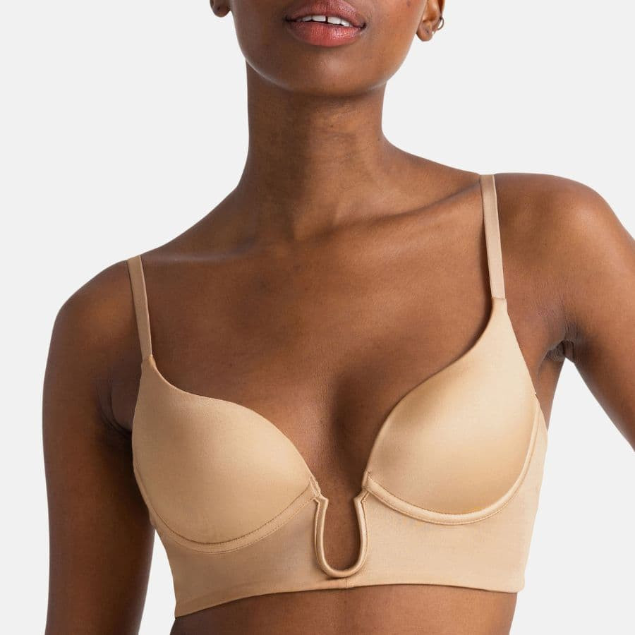 Low-cut bra, underwired, padded, sublime sculpt, dorina.