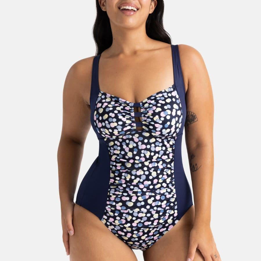 Swimsuit, non wired, removable padded, mesola, dorina.