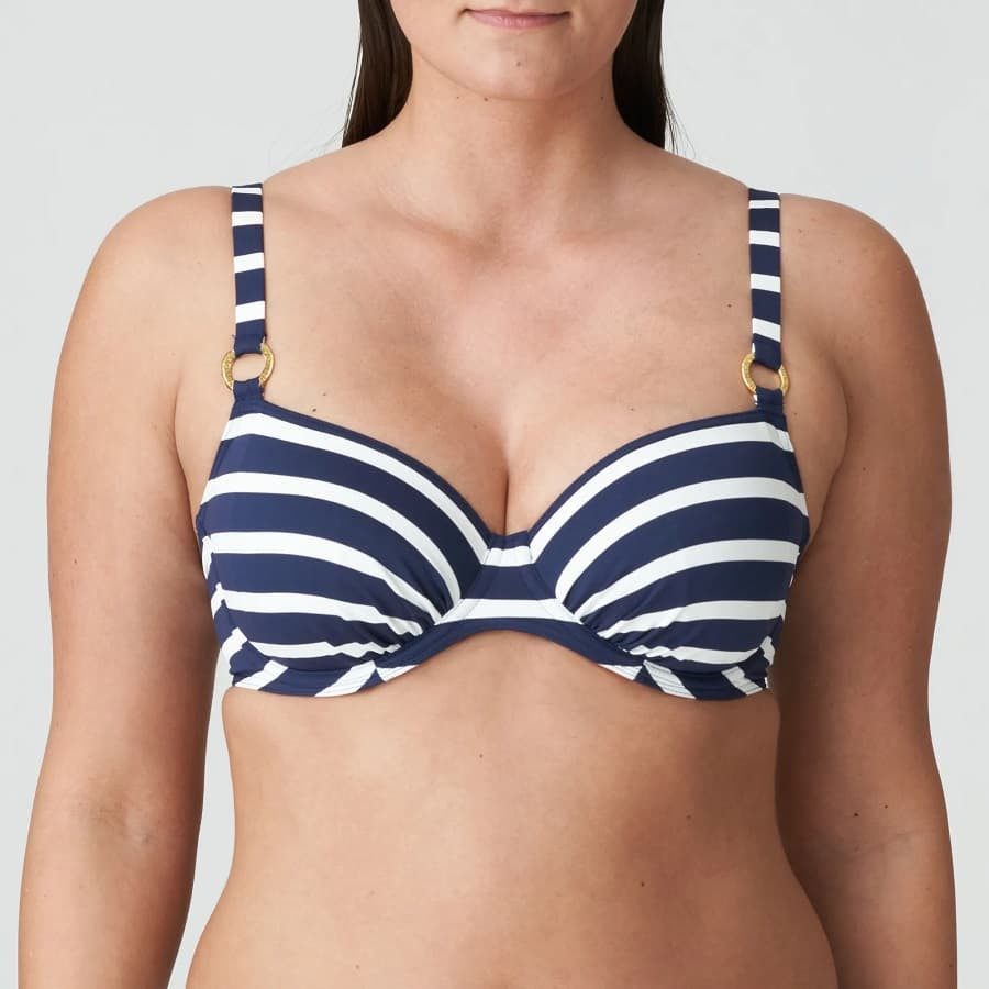 Minimizer bikini top, underwired, non padded, nayarit, primadonna swim.