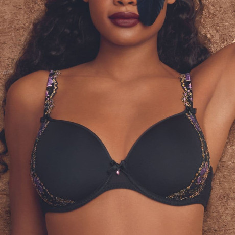 Sujetador reductor, con relleno fino, colette de rosa faia. 2