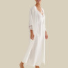 Long bridal gown, promise.