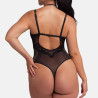 Body lencero corte tanga, con aros, sin relleno, bailey, dorina.