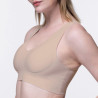 top sin costuras, sin aros, relleno fino extraible, airlite, dorina.