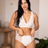 bralette reductor encaje, sin aros, sin relleno, frida, singular. especial copas grandes.