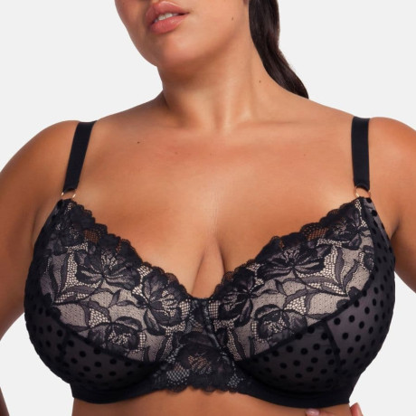 Full cup bra, underwired, padded, Yasmine, dorina.