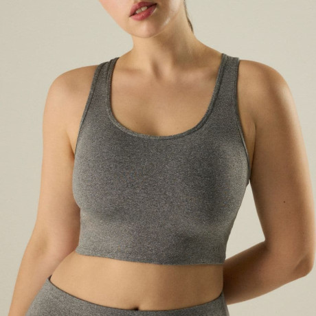 Sports bra, non wired, removable padded, infinity...