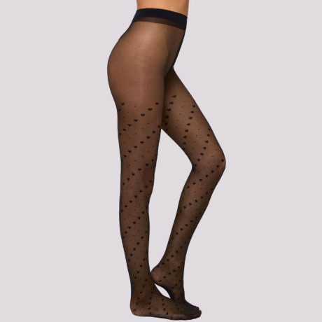 Fantasy tights dots and hearts, ysabel mora.