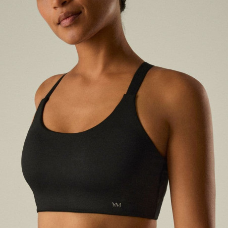 Sports bra, non wired, removable padded, infinity...