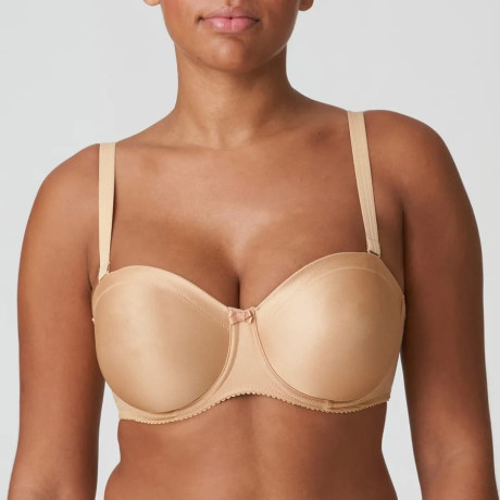 minimizer strapless bra, satin, primadonna. 2