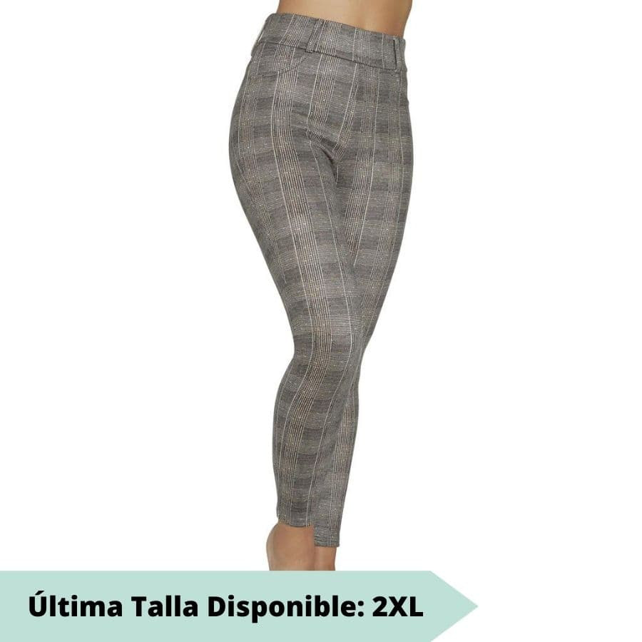 leggings push up, cuadros grandes, ysabel mora.