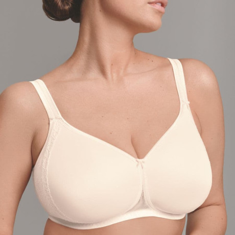 minimizer bra, non wired, padded, lace rose, rosa faia.